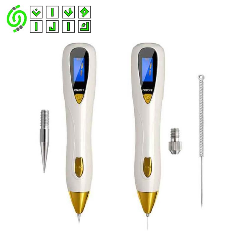 دستگاه لیزر بیوتی پن دیجیتالی 9 قدرته چراغدار Beauty pen mole