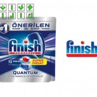 قرص ماشین ظرفشویی فینیش Quantum بسته 72 عددی