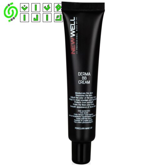 کرم پودر ابرسان و ضدافتاب نیو ول تیوپی مدل BB حجم 40 میلی لیتر سفارش اروپا NEW WELL BB
