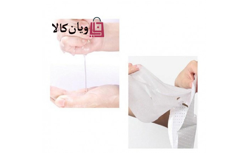 ماسک ورقه ای آبرسان و مرطوب کننده صورت نیکوتین آمید سایوز NICOTINAMIDE SIAYZU