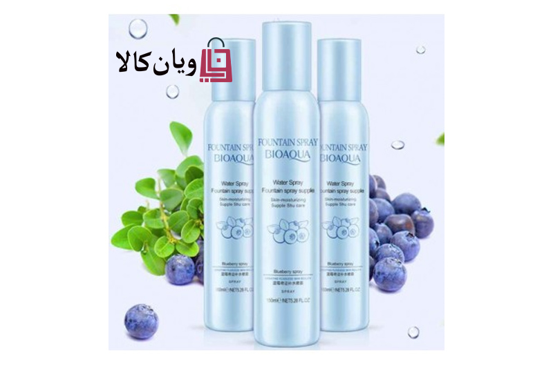 اسپری آبرسان بلوبری بیوآکوا BIOAQUA