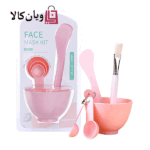 ست کاسه و براش ماسک مجموعه 6 عددی