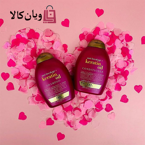 شامپو روغن کراتین او جی ایکس Keratin Oil حجم 385 میل 1