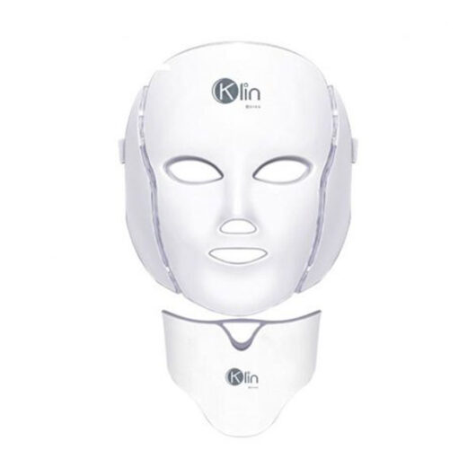ماسک سفید ال ای دی صورت و گردن کلین مدل LM-7 4