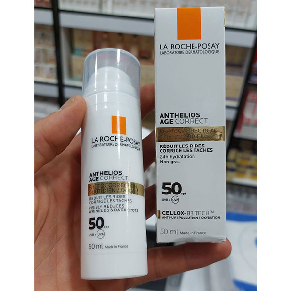 کرم ضدآفتاب بی رنگ ضدچروک spf50 آنتلیوس لاروش پوزای ۵۰ میل 8