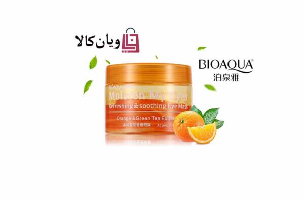 ماسک دور چشم پرتقال ویتامین C بیواکوا Bioaqua