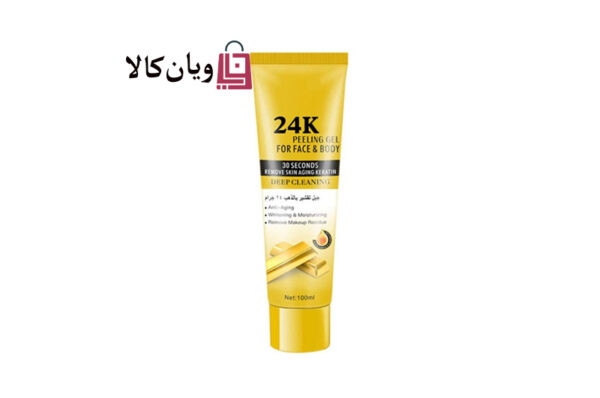 ژل اسکراب لایه بردار صورت و بدن آیچون بیوتی Aichun Beauty مدل طلا - Image 2