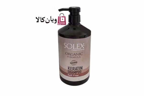 شامپو مو سولکس مدل Keratin حجم 1000 میلی‌لیتر
