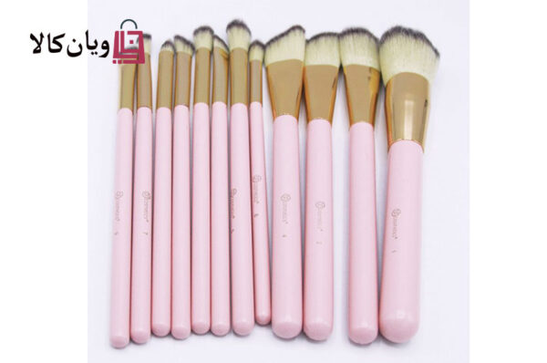 ست براش 12 عددی بی اچ کازمتیکس(اصلی) به همراه استند BH Cosmetics - Image 2