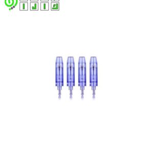 کارتریج درماپن تیتانیوم آبی در پوش دار میکرونیدلینگ ۱۲ و 36 نیدل نانو دور چشم